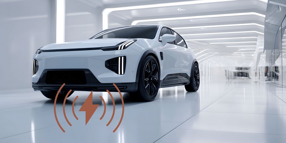 Induktives Laden eines Elektrofahrzeugs mit kontaktloser Energieübertragung
